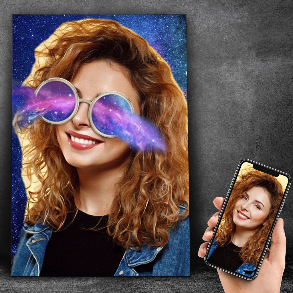 Customized Galaxy Vibe Canvas Canvas Wall Art 2 teelaunch 