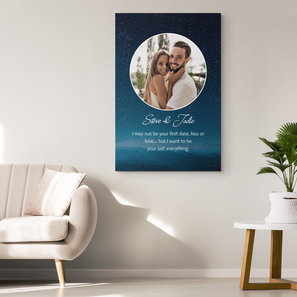 Customized Romantic Canvas - Your first Canvas Wall Art 2 teelaunch 