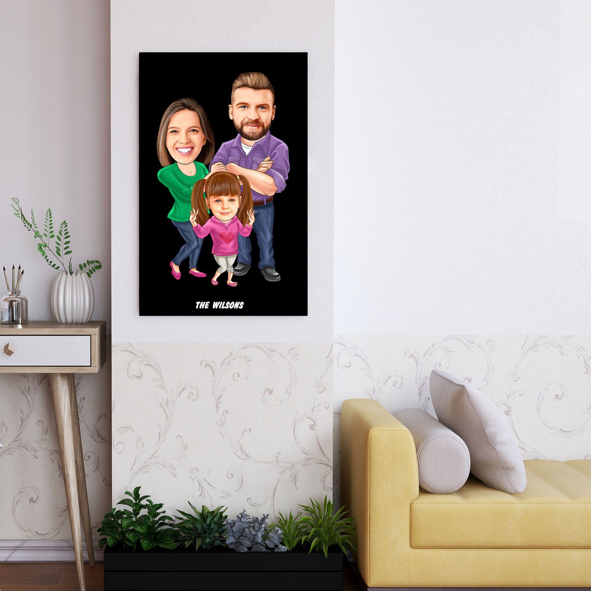 Personalized Photo Gifts For Mom Birthday Canvas Wall Art Decor